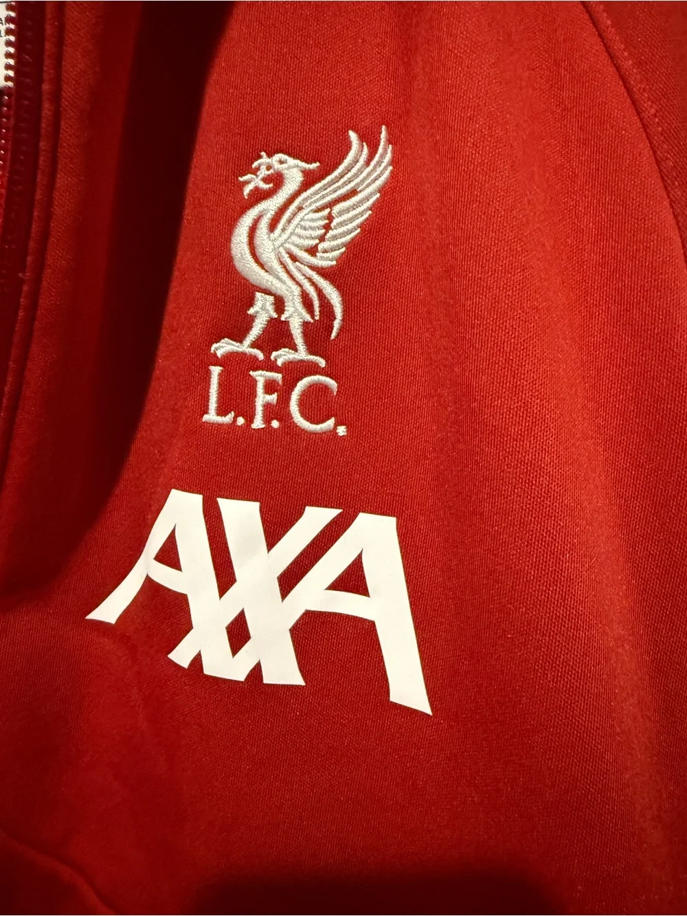 Nike Kids Red Liverpool FC Zip-Up Jacket